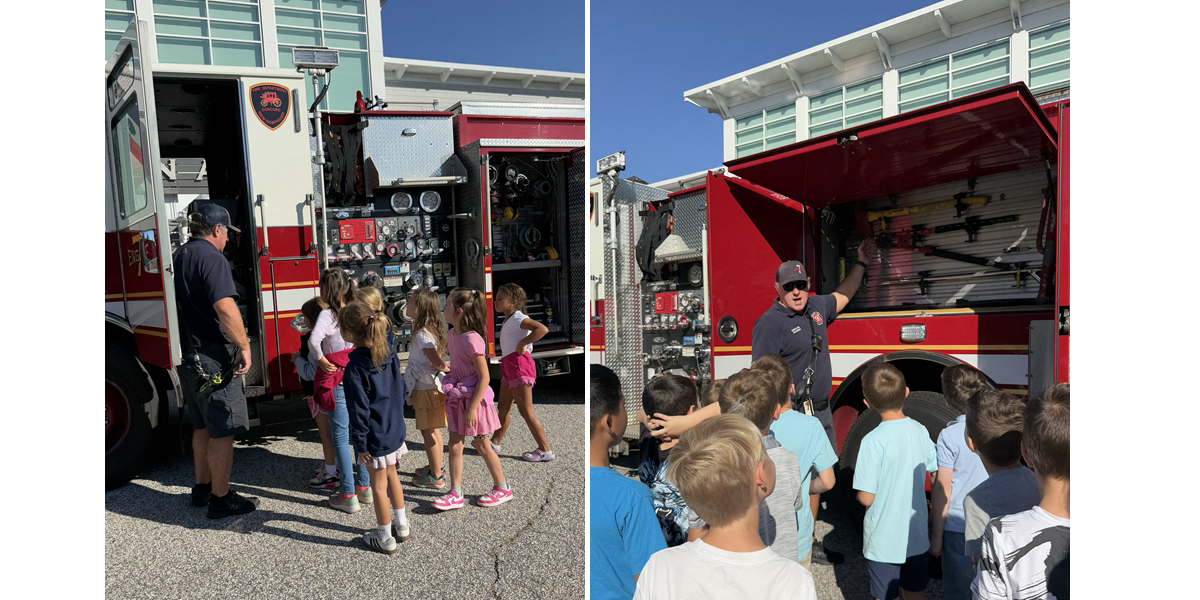 Concord Fire Department Visits with Truck