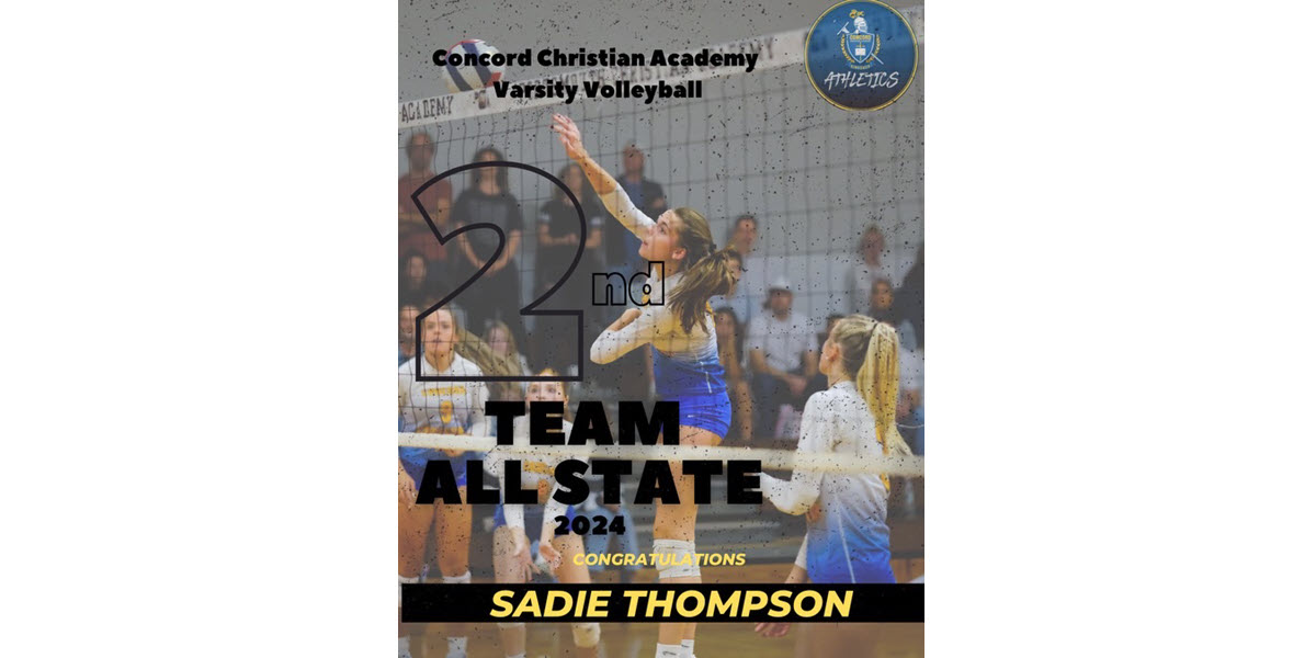 2nd Team Allstate Sadie Thompson