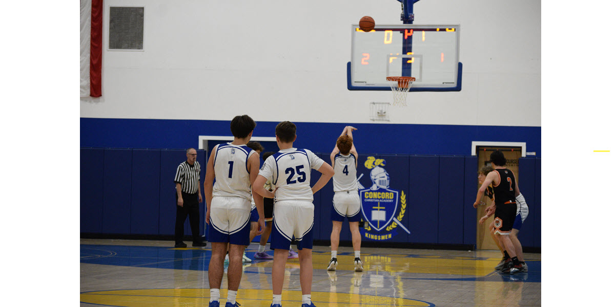 Kingsmen Boys Basketball Free Throw