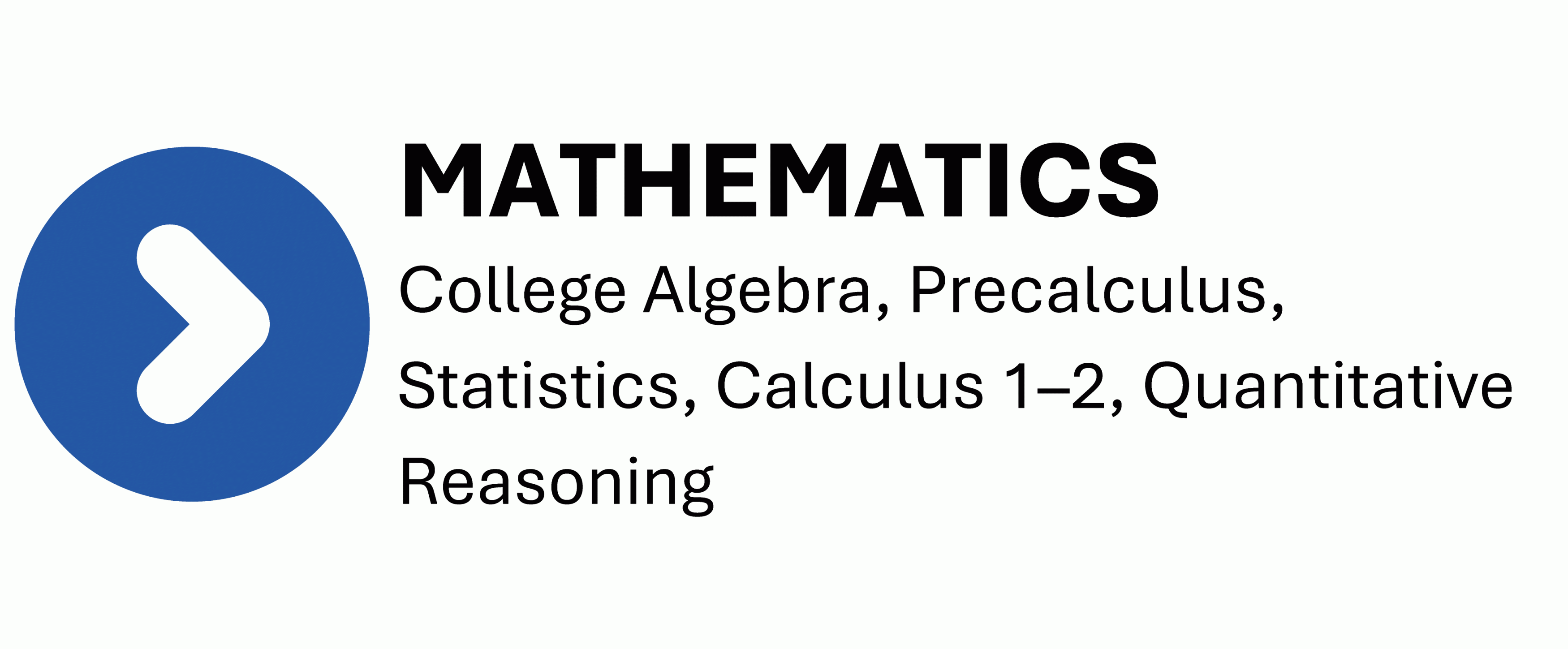 Mathematics Courses